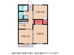 コーポタニの物件間取画像